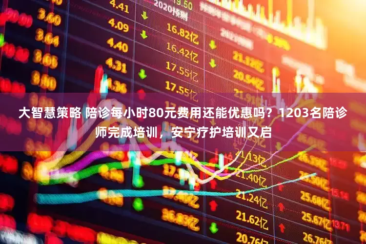大智慧策略 陪诊每小时80元费用还能优惠吗？1203名陪诊师完成培训，安宁疗护培训又启